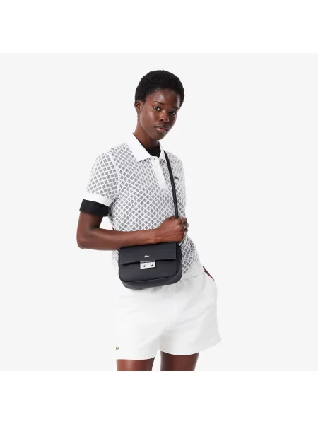 Сумка через плечо Lacoste черная