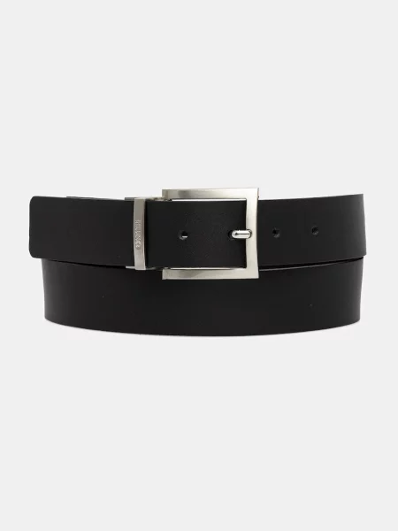 HUGO de piele cu două fețe negru