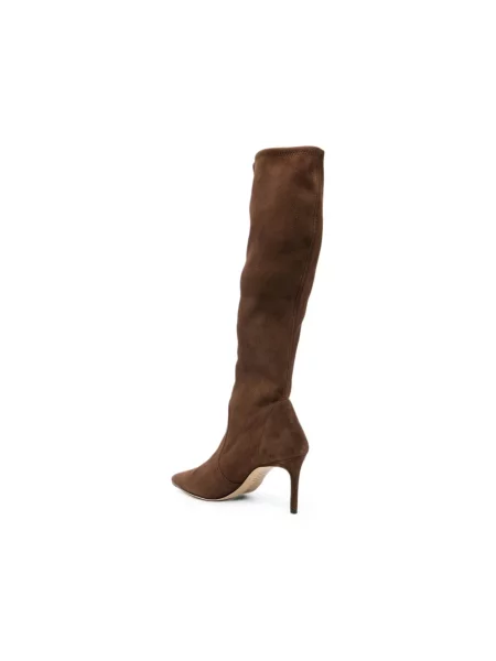 Botki Stuart Weitzman brązowe