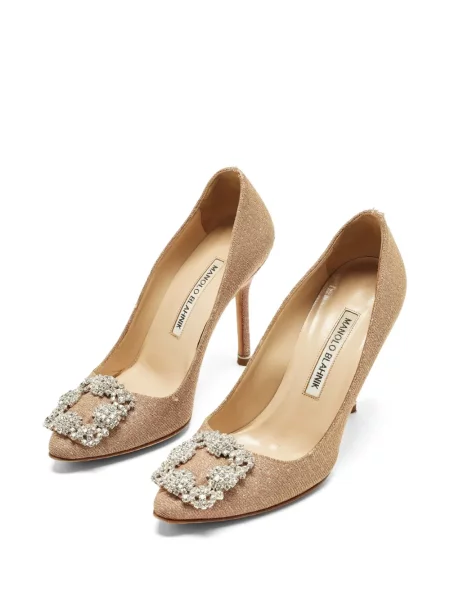 Körömcipő Manolo Blahnik rózsaszín