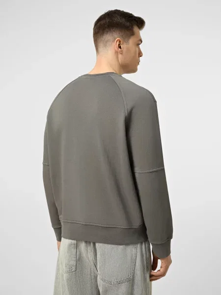 Світшот Emporio Armani сірий