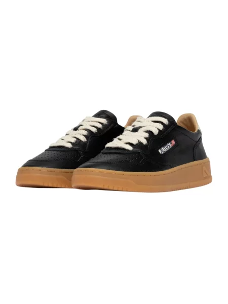 Sneakersy Autry skórzane czarne