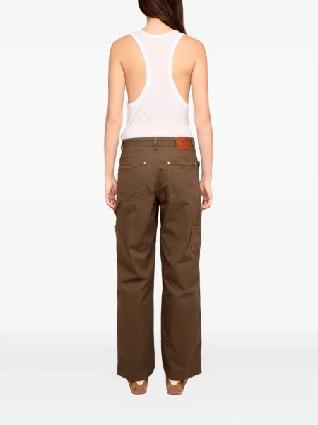 Pantaloni Zadig&voltaire cu tepi maro