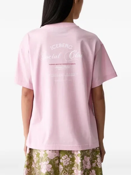 Tricou Iceberg cu imagine roz
