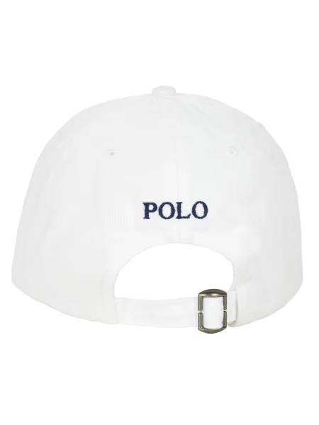 Șapcă Polo Ralph Lauren cu autograf alb