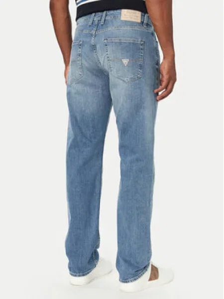 Guess Jeans hlače Angels modra