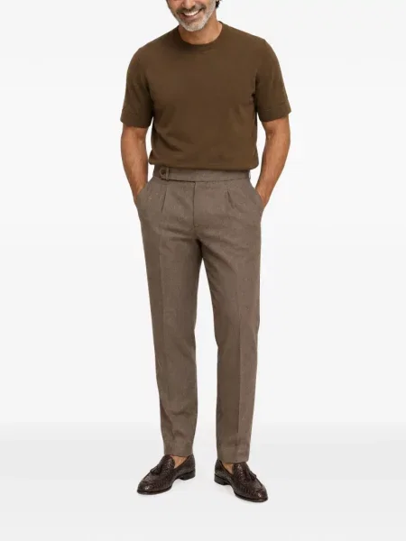 Tricou Franzese Collection maro