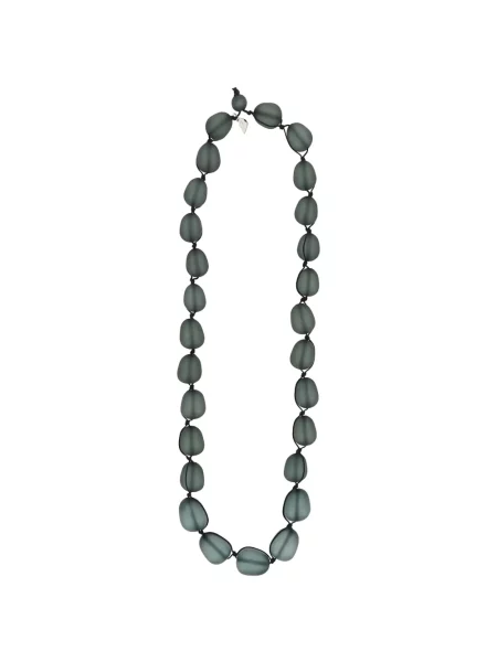 Colier Emporio Armani cu mărgele albastru