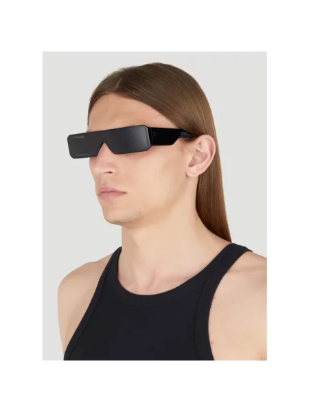 Okulary przeciwsłoneczne Rick Owens czarne
