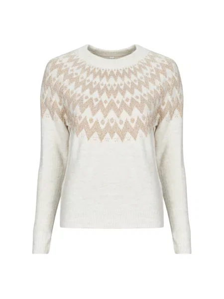 ONLY Pulover ONLFRY rožnato zlata / svetlo siva bež