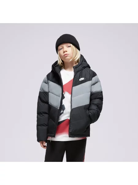 Nike Kurtka Zimowa K Nsw Syn Fl Hd Jckt Boy czarna