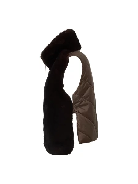Kamizelka Woolrich retro brązowa