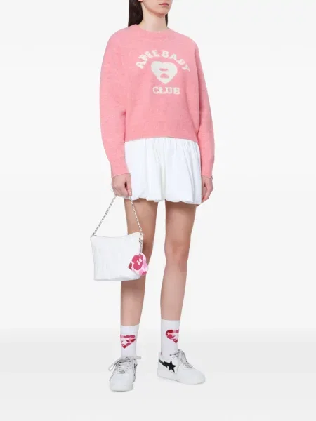 Пуловер Apee™ By *a Bathing Ape® розово