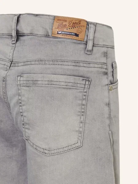 Blue Effect Szorty Jeansowe grau szare