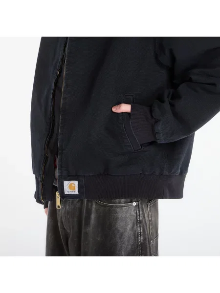 Bunda Carhartt WIP OG Santa Fe Jacket UNISEX Black/ Black XL černá