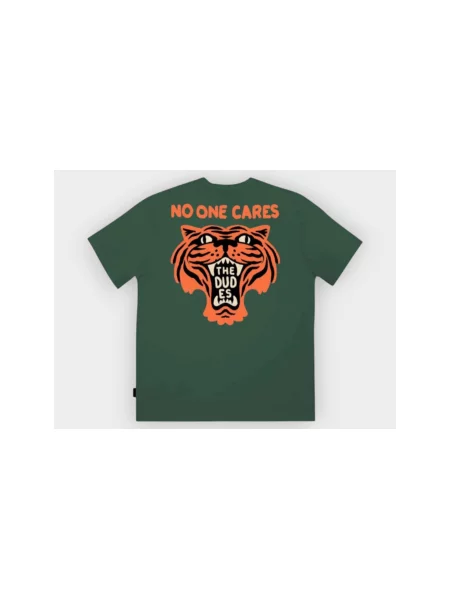 The Dudes No One Cares Classic Premium T-Shirt Mężczyźni Koszulki The Dudes Size: M zielony