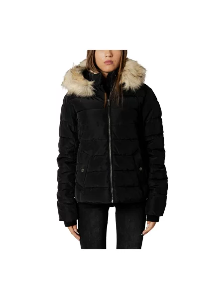 Kurtka puchowa Only czarna