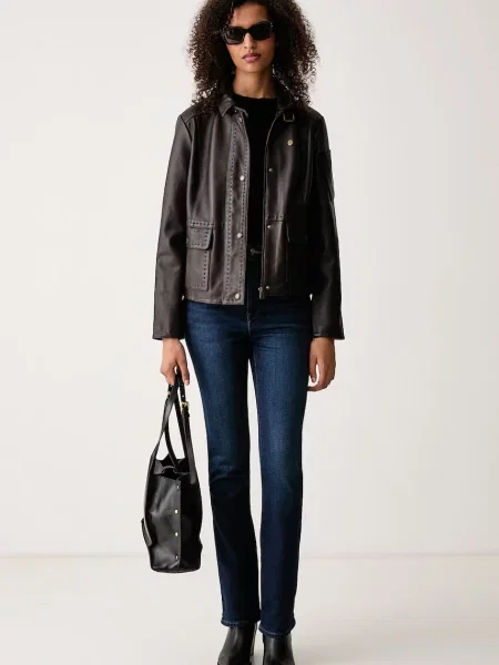 Calvin Klein Jeans blugi flared pentru femei