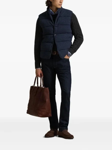 Șapcă Polo Ralph Lauren cu model herringbone din țesătură twill cu imagine albastru