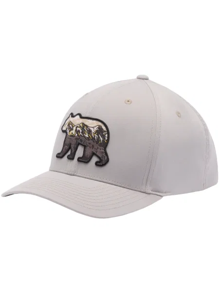 Šiltovka Columbia Lost Lager 3D Stretch Snapback flint grey/scenic stroll sivá