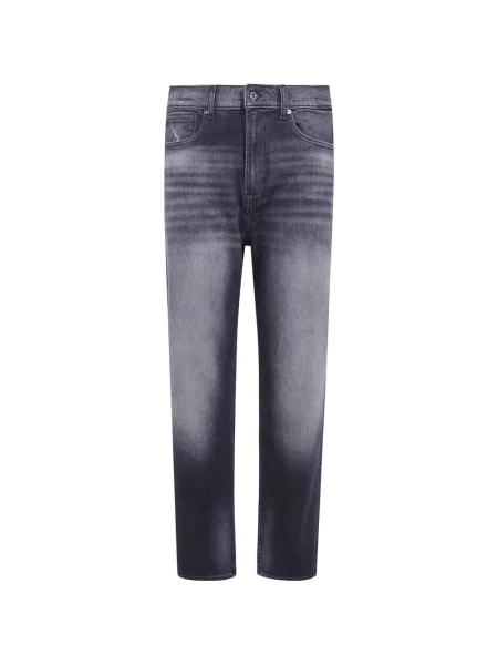 Blugi drepți 7 For All Mankind gri