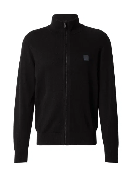 BOSS Pletena jopa Kano marine / temno siva