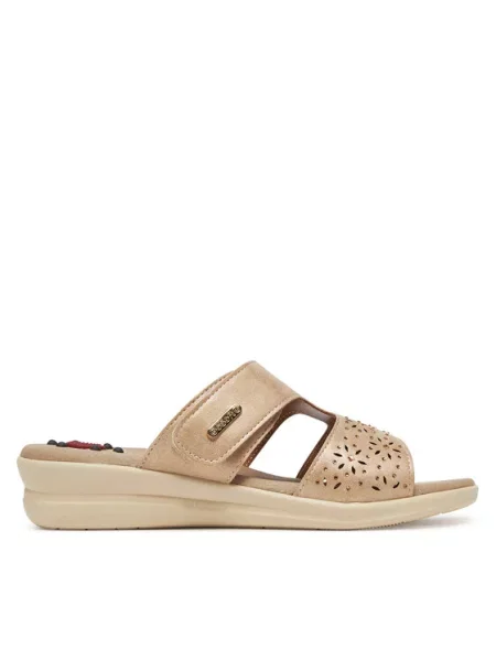 Шлепанцы Go Soft без косточек бежевые