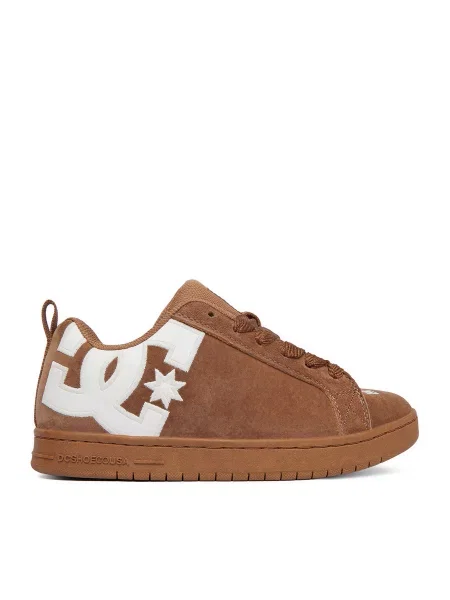 Sneakersy DC Shoes Svetlo hnedá