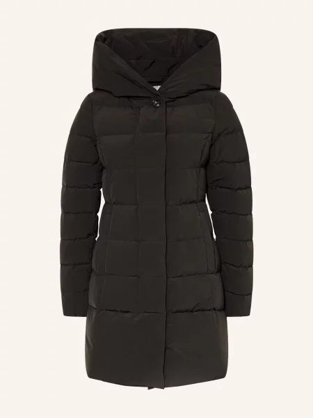 Woolrich Péřový Kabát Prescott černá