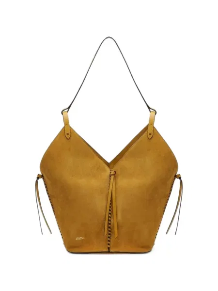 Geantă shopper Isabel Marant maro