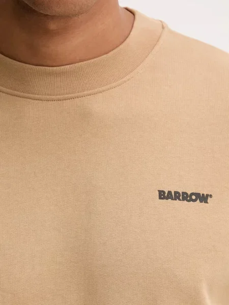 Свитер Barrow с принтом зеленый