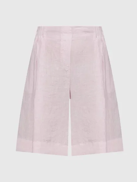Шорти з льону Anneclaire рожеві
