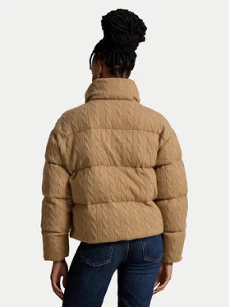 Polo Ralph Lauren Zimná bunda ťavej srsti béžová