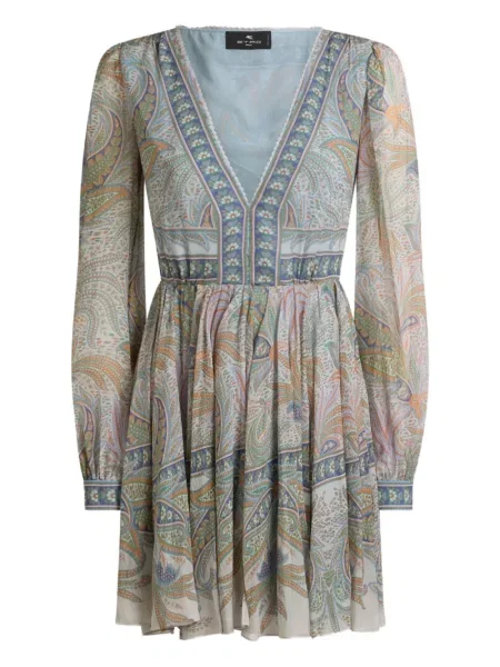 Rochie mini Etro de costum gri