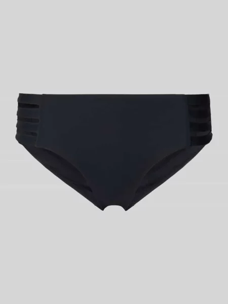 Figi bikini z wycięciami Seafolly czarny