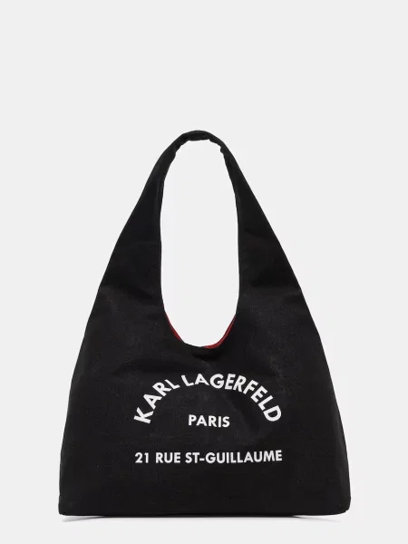 Geantă Karl Lagerfeld alb