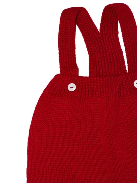 Spodnie dziecięce Little Bear czerwone