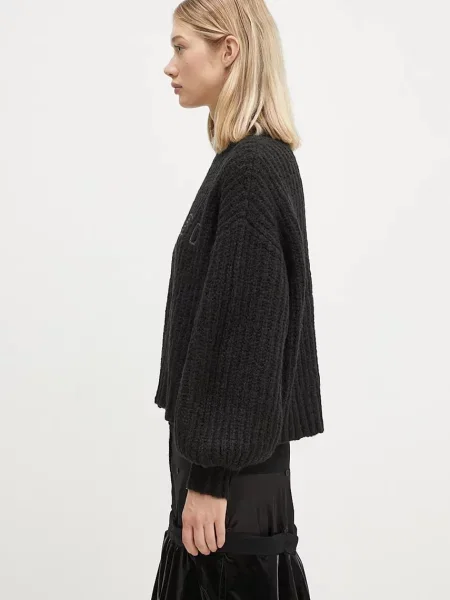 Шерстяной свитер Ksubi черный