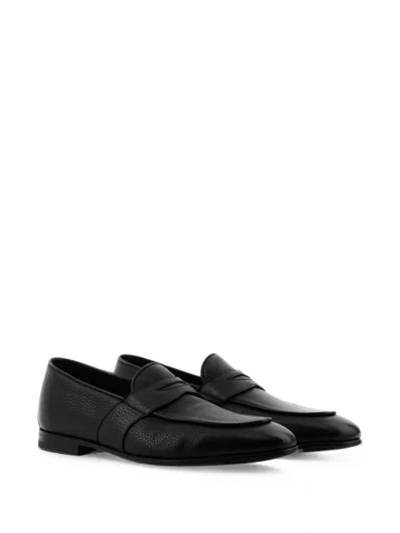 Pantofi loafer Franceschetti din piele negru