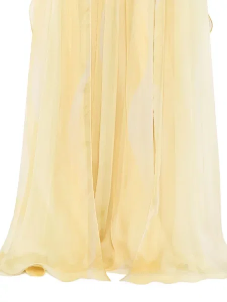 Костюм рокля Elie Saab с принт жълто