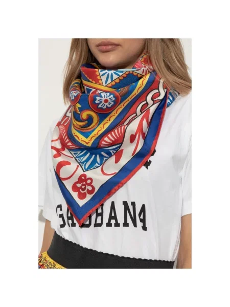 Chusta Dolce And Gabbana z nadrukiem