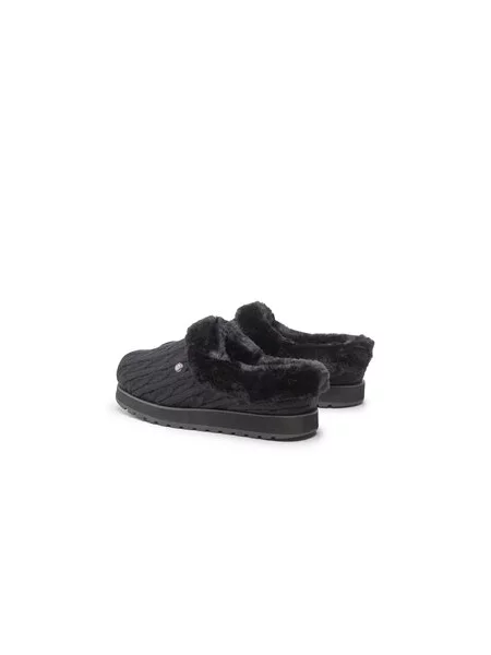 Bačkory Skechers BOBS Ice Angel černá