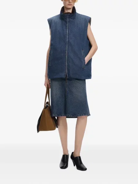 Vestă denim Jnby albastru