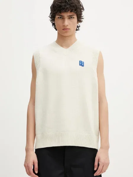 Vlněný svetr Ader Error Apparel-Top pánský béžová