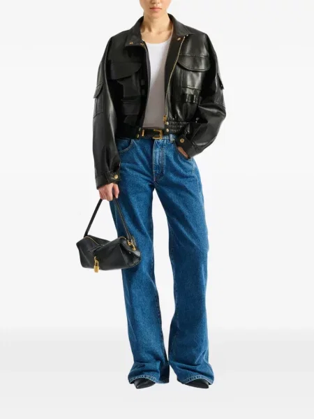 Geantă Balmain din piele negru
