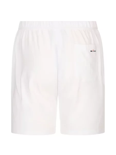 Pantaloni scurți Kiton alb