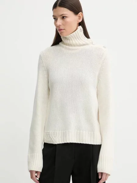 Zadig&Voltaire pulover de cașmir bej