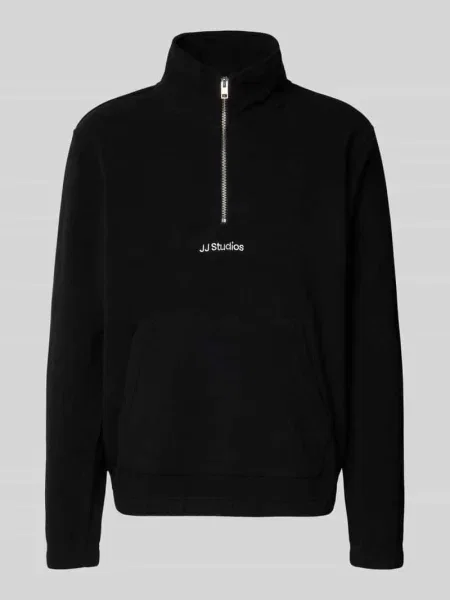 Bluza polarowa Jack & Jones polarowa czarna