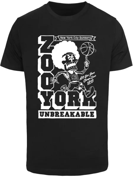 ZOO YORK Tričko Funky Balling černá bílá