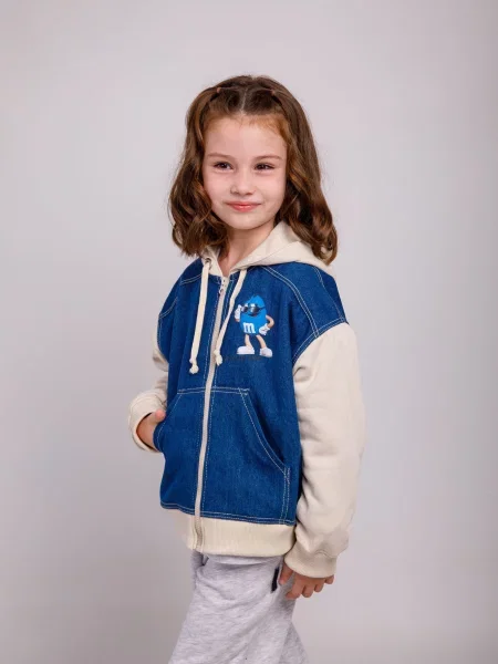 Дитяча Джинсова куртка Alwair Kids бежевий
